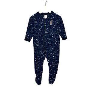 ⭐️ 5/$30 Uniqlo Kids Disney Fleece Zip Sleeper size 12-18 Months